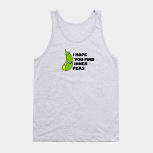 I Hope You Find Inner Peas | Cute Peas Pun Tank Top